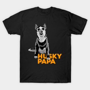 Husky Papa T-Shirt